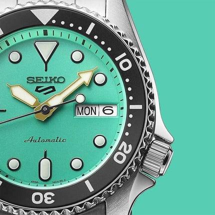 Seiko Men's 5 Sports Automatic Green Dial Watch SRPK33K1 NEW - Description When Kintaro Hattori founded his company in 1881, he was just 21 years old. During his fifty years at the helm, Seiko became the leading watch company in Japan, with its own design