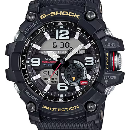 Casio Men's GShock Mudmaster Analog & Digital Quartz Watch GG10001ADR NEW - We have been selling on eBay for more than 10 years. Check our feedback with over 12,000 positive reviews. BRAND Casio STYLE G-Shock Mudmaster REFERENCE GG-1000-1ADR CASE Black Re