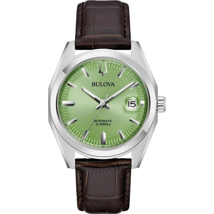 Bulova Men's Automatic Watch 96B427 - Brand: Bulova Department: Men Type: Wriswatch The Bulova men’s Surveyor is defined by exceptional quality and sophisticatedaesthetics. The silver-tone stainless steel case features sculpted edges andfaceting which pro