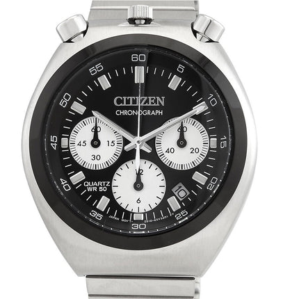 Citizen Men's Chronograph Quartz Black Dial Watch AN366081E NEW - BRAND Citizen STYLE Dress REFERENCE AN3660-81E CASE Stainless Steel STRAP Stainless Steel WATER RESISTANT 50 mt. / 165 ft. DIAMETER 38 mm. DIAL Black CRYSTAL Scratch Resistant Mineral MOVEM