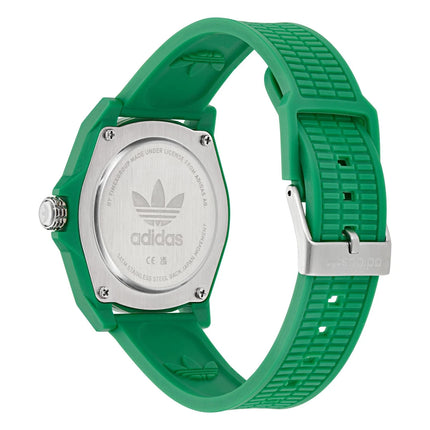 Adidas Unisex Project Four AOST24572 Green Watch 41mm Quartz NEW - Adidas Originals Project Four AOST24572 – Unisex WatchUpgrade your everyday style with the Adidas Originals Project Four watch. Featuring a bold all-green design, this model delivers a mod