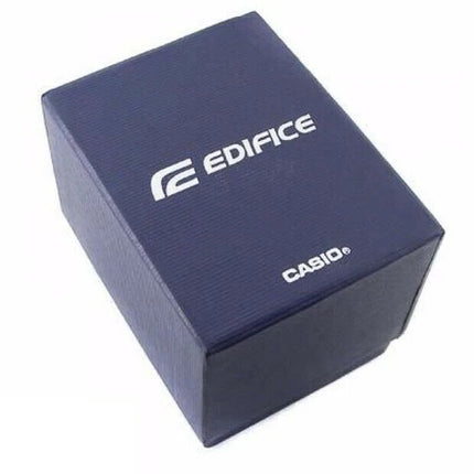 Casio Men's Edifice Chronograph Quartz Watch EFV550D1AVUDF NEW - BRAND Casio STYLE Edifice REFERENCE EFV-550D-1AVUDF CASE Stainless Steel STRAP Stainless Steel WATER RESISTANT 100 mt. / 330 ft. DIAMETER 53 × 47 × 12.1 mm DIAL Black CRYSTAL Scratch Resista