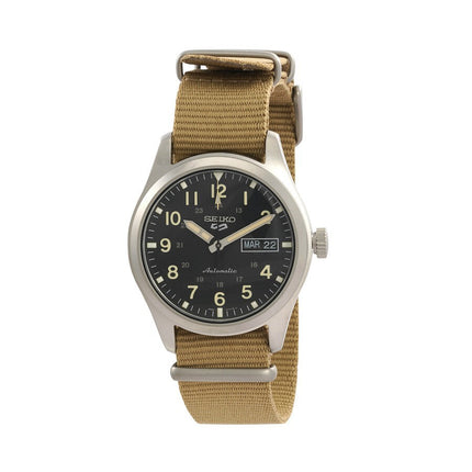 Seiko Men's 5 Sports Automatic Black Dial Watch SRPG35K1 NEW - Description Features: Product Details: Item model number ‏ : ‎ SRPG35K1 Department ‏ : ‎ mens Manufacturer ‏ : ‎ Seiko Brand, Seller, or Collection Name: SEIKO Clasp: Buckle Model number: SRPG