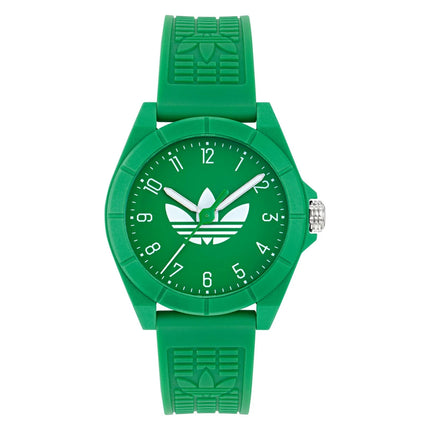 Adidas Unisex Project Four AOST24572 Green Watch 41mm Quartz NEW - Adidas Originals Project Four AOST24572 – Unisex WatchUpgrade your everyday style with the Adidas Originals Project Four watch. Featuring a bold all-green design, this model delivers a mod