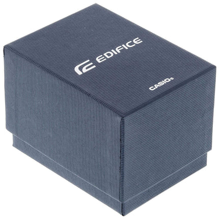 Casio Men's Edifice Chronograph Quartz Stainless Steel Watch EFR526L1AVUDF NEW - Description Target Audience : Gent - Style : Fashion - Item Shape : Round - Colors : Black - Materials : Leather/Stainless steel - Movement Type : Quartz - Water Resistance :