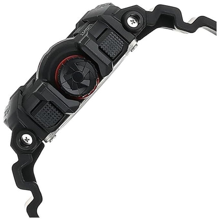Casio Men's GShock Analog & Digital Black Quartz Watch GA4001BHDR NEW - BRAND Casio STYLE G-Shock REFERENCE GA-400-1BHDR CASE Black Resin STRAP Black Resin WATER RESISTANT 200 mt. / 660 ft. DIAMETER 55 × 51.9 × 18.3 mm DIAL Analog & Digital CRYSTAL Scratc
