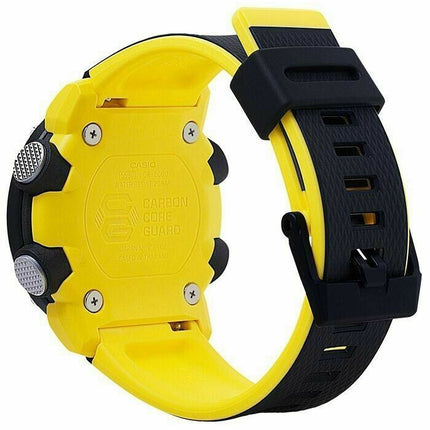 Casio Men's GShock Carbon Core Guard AnalogDigital Watch GA20001A9DR NEW - Description Take on the rough and tumble world wearing the G-Shock GA2000-1A9 watch. Round stainless steel case with resin overlay. Adjustable flexible resin wrist strap. Shock-res