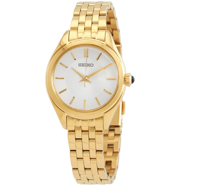 Seiko Women Quartz White Dial Watch - SUR538P1