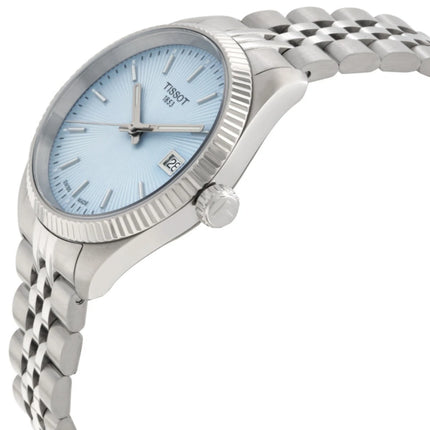 Tissot Women Ballade Quartz Ice Blue Ladies Watch - T1562101135100